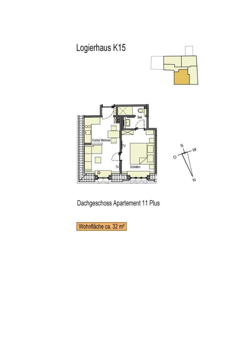 Logierhaus K15 Appartement 11 Plus 보르쿰 외부 사진
